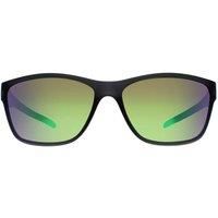 Rectangle Matte Black Green Mirror BS0036
