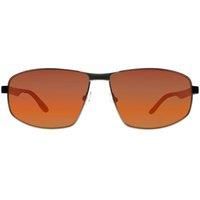 Aviator Shiny Palladium Red Mirror BS0038