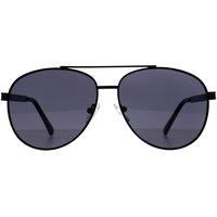 Guess Men's Aviator Shiny Black Grey GF5110