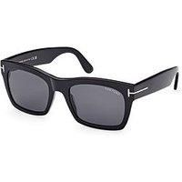 NEW Tom Ford FT1062-01A-56 Shiny Black Sunglasses