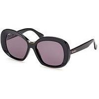 MaxMara Sunglasses MM0087 01A Black 55/16/140 Women