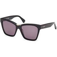 MaxMara Sunglasses MM0089 01A Black 55/17/140 Women