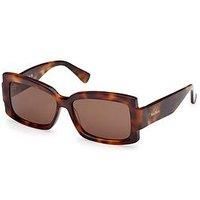 MaxMara MM0140 52E dark havana 57/14/135 WOMAN Sunglasses