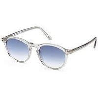 Tom Ford Aurele Round Sunglasses - Grey