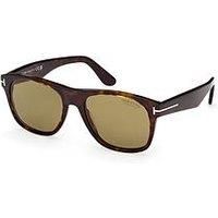 Tom Ford Marlon-02 Square Sunglasses - Brown