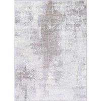 Livabliss Helsinki Abstract Rug - Area Rugs Living Room 200x275 cm, Dining Room, Lounge, Kitchen, Bedroom - Modern Marble Large Rug, Soft Luxurious Easy Care Medium Pile, Grey and Cream