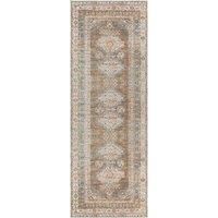 ATHENA Machine Washable Traditionnal Boho Area Rug