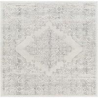 CEREN Square Vintage Traditional Oriental Boho Area Rug