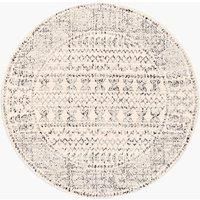 SevenAndEight Livabliss Tokyo Geometric Rug - Scandi Area Rugs Living Room 160 cm, Dining, Kitchen - Neutral, Abstract Patterned Rugs, Boho Style, Easy Care Pile - Large Rug, Ivory, Grey and Black