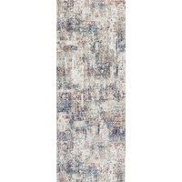 Livabliss Asward Indoor Outdoor Rug - Large Boho Rugs for Living Room 130x180 cm Dining, Kitchen Carpet, Patterned Neutral & Coloured Rugs, Waterproof, Stain Durable - Beige and Blue
