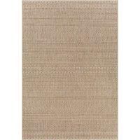 Livabliss Altea Indoor Outdoor Rug - Large Boho Rugs for Living Room 160x230 cm Dining, Kitchen Carpet, Patterned Neutral and Coloured Rugs, Waterproof, Stain Durable - Beige and Brown