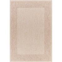Livabliss Crete Indoor Outdoor Rug - Large Boho Rugs for Living Room 200x275 cm Dining, Kitchen Carpet, Patterned Neutral and Coloured Rugs, Waterproof, Stain Durable - Beige and Cream