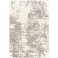 Livabliss Sibiu Shaggy Rug - Modern Berber Rugs Living Room, Large 200x275 cm, Soft Shaggy Rugs for Bedroom - Neutral Boho Fluffy Rug, Easy Care Plush Thick Pile - Off-White, Gray, Charcoal