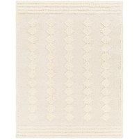 Livabliss Libez Shaggy Rug - Modern Berber Rugs Living Room, Large 200x275 cm, Soft Shaggy Rugs for Bedroom - Neutral Boho Fluffy Rug, Easy Care Plush Thick Pile - Beige and White