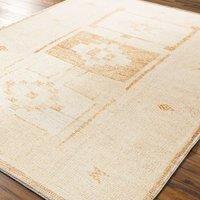 Livabliss x Becki Owens Solana Vintage Rug - Area Rugs Living Room 200x275 cm, Dining Floor, Kitchen, Traditional Multicoloured Boho Style, Easy Care Pile, Bohemian Large Rug, Orange, Ivory, Beige