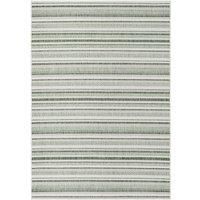 Livabliss Ibiza Indoor Outdoor Rug - Large Boho Rugs for Living Room 160 cm Dining, Kitchen Carpet, Patterned Neutral & Coloured Rugs, Waterproof, Stain Durable - Green, Ivory
