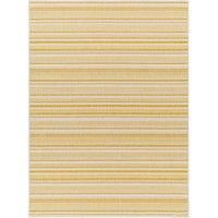 Livabliss Ibiza Indoor Outdoor Rug - Large Boho Rugs for Living Room 130x180 cm Dining, Kitchen Carpet, Patterned Neutral and Coloured Rugs, Waterproof, Stain Durable - Mustard and Ivory