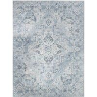 ELSA Machine Washable Traditional Boho Area Rug