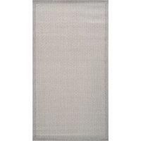 Livabliss Pozanti Indoor Outdoor Rug - Large Boho Rugs for Living Room 120x170 cm Dining, Kitchen Carpet, Patterned Neutral and Coloured Rugs, Waterproof, Stain Durable - Light Grey and Ivory