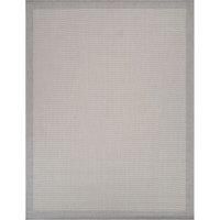 Livabliss Arsuz Indoor Outdoor Rug - Large Boho Rugs for Living Room 160x213 cm Dining, Kitchen Carpet, Patterned Neutral & Coloured Rugs, Waterproof, Stain Durable - Ivory and Light Grey