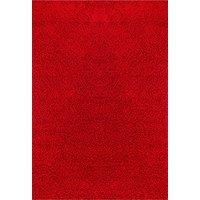 Livabliss Home Shaggy Rug - Modern Berber Rugs Living Room, Large 160x220 cm, Soft Shaggy Rugs for Bedroom - Neutral Boho Fluffy Rug, Easy Care Plush Thick Pile - Red