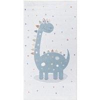 Livabliss Dinosaur Washable Kids Rug - Childrens Rugs for Bedroom 120x170 cm, Machine Washable Animal Rug for Girls & Boys Bedroom, Playroom and Nursery Rugs - Girl, Boy, Baby, Kids Carpet, Cream