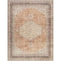 Livabliss x Becki Owens Lila Vintage Rug - Area Rugs for Living Room 200x275 cm, Bedroom - Scandi Neutral Rugs, Traditional Patterned Boho Style, Natural Easy Care Pile - Large Rug, Ivory, Amber