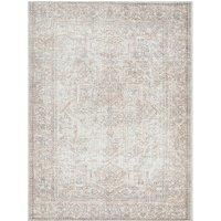 Livabliss x Becki Owens Margot Vintage Rug - Area Rugs for Living Room 160x213 cm, Bedroom - Scandi Neutral Rugs, Traditional Patterned Boho Style, Natural Easy Care Pile - Large Rug, Tan, Ivory