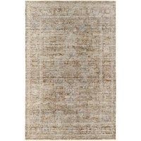 Livabliss x Becki Owens Margaret Machine Washable Rug - Vintage Area Rugs Living Room, Large Rug 160x240 cm - Traditional Boho Style, Dining Room, Kitchen, Outdoor, Hallway - Brown and Charcoal