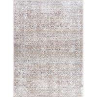 Livabliss x PNW Home/'s Jordyn Rainier Machine Washable Rug - Vintage Area Rugs Living Room, Large Rug 160x220 cm - Traditional Boho Style, Dining Room, Kitchen, Outdoor, Hallway - Brown, Camel