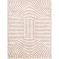 PAULINE Machine Washable Modern Shaggy Area Rug