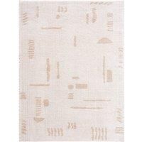 SOLINE Machine Washable Modern Shaggy Area Rug