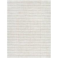 Livabliss x Our PNW Home Cascade Global Striped Area Rug, 2/'7" x 7/'3", Ivory/Light Brown