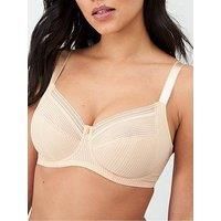 Fantasie Fusion Bra Full Cup Side Support Non Padded Bras Black White Blush Sand