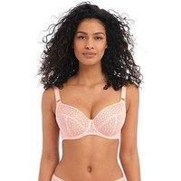 Freya Starlight Underwired Hero Balcony Side Support Bra K Cup Rosewater Bra
