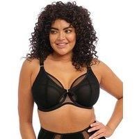 Elomi Kintai Underwired Plunge Bra (42HH, Black)