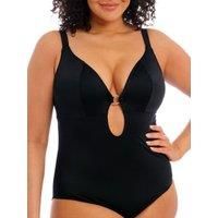 Elomi Plain Sailing Plunge Swimsuit Non Wired Adjustable One Piece Swimwear