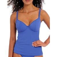 Freya Jewel Cove Tankini Top Underwired Plunge Lined Tankini Tops Swimwear