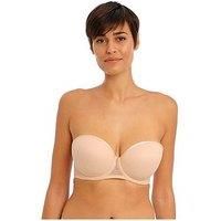 Freya Women/'s Tailored Underwire Strapless Bra, Opaque, Natural Beige, 36FF