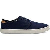 TOMS Men/'s Carlo Sneaker, Navy, 9 UK