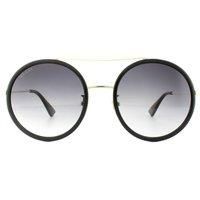 Gucci GG0061s 001 Red / Green Gradient Round Sunglasses - Used Once