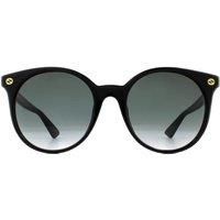 Round Black Grey Gradient Sunglasses