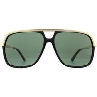 Sunglasses Gucci Authentic GG0200S black green 001