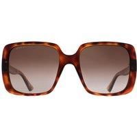 Gucci GG0632S Havana/Brown Shaded 56/20/145 women Sunglasses