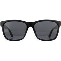Rectangle Black Grey Sunglasses