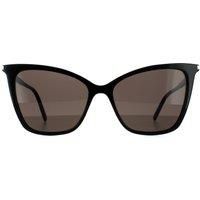 Cat Eye Black Grey Sunglasses