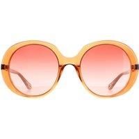 Chloe Sunglasses CH0007S 001 Transparent Dark Orange Orange Gradient