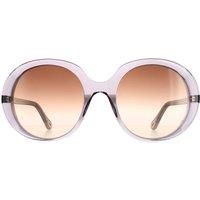 Oval Transparent Grey Brown Gradient CH0007S