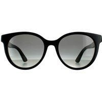 Round Black Grey Gradient Sunglasses