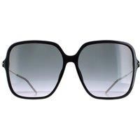 Square Shiny Black and Gold Grey Gradient GG1267S